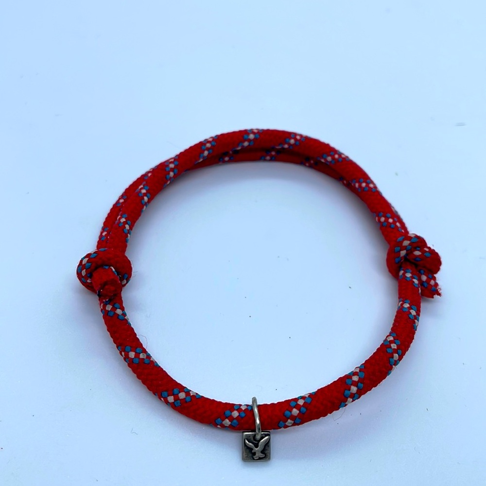 Y2K American Eagle bracelet adjustable